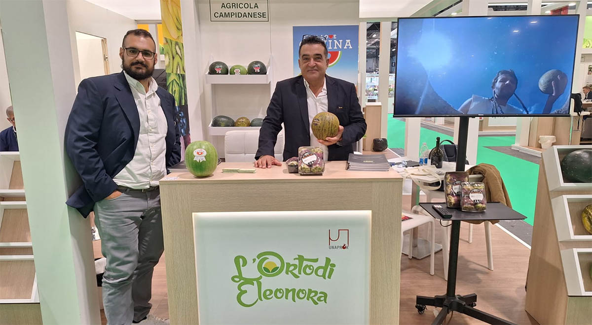 Marco e Salvatore Lotta, rispettivamente responsabile logistico-commerciale e direttore commerciale di Agricola Campidanese